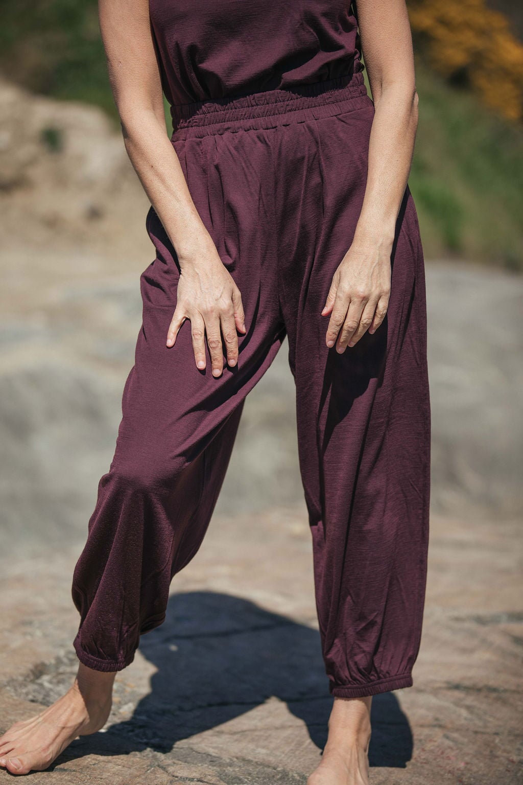 Balloon Pants | Lhasa is wearing size Small, height 5.6"