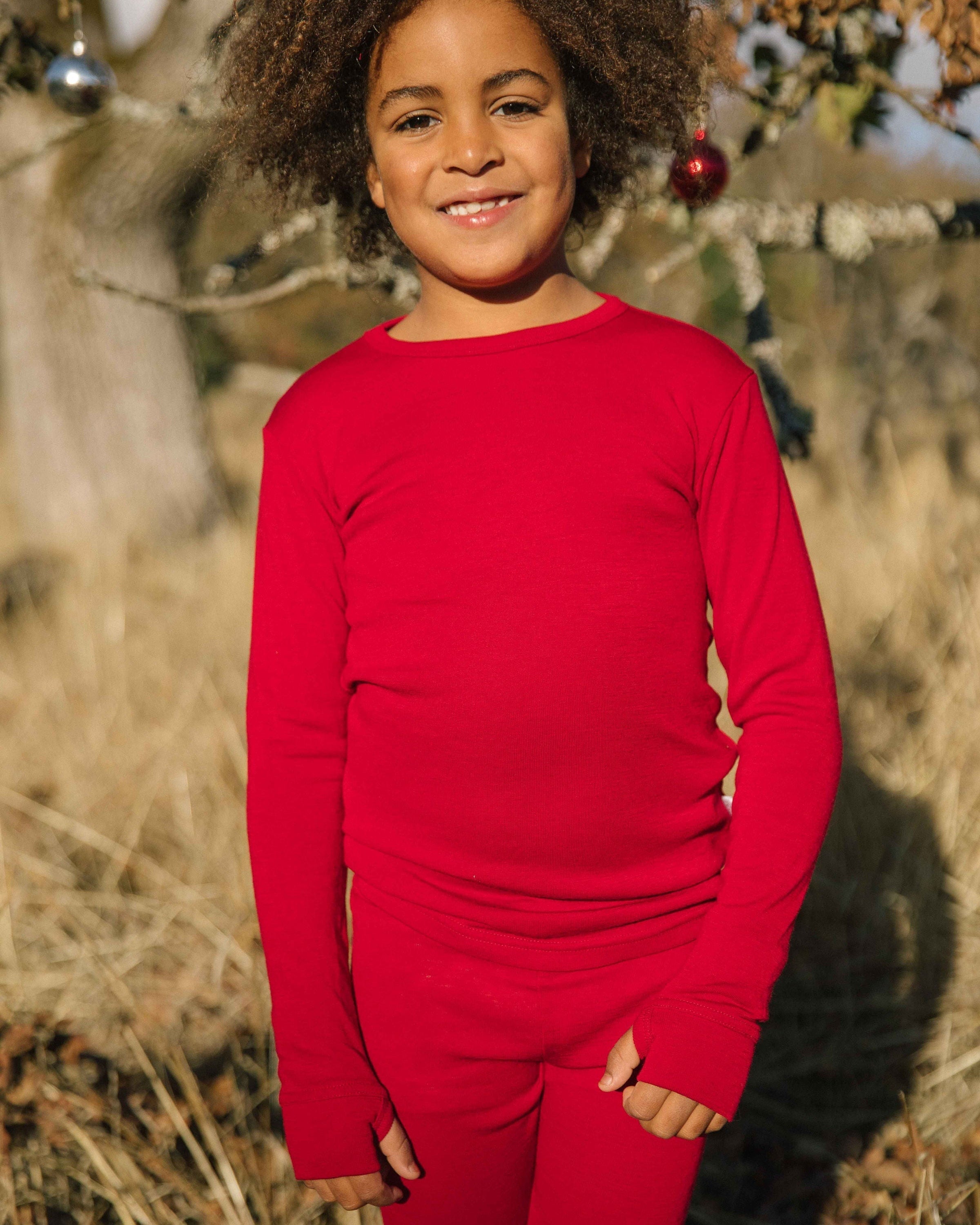 Merino Big Kids Thermal Top