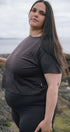 Boxy T-Shirt | Sybil  is wearing size 3XLarge, height 5.6"