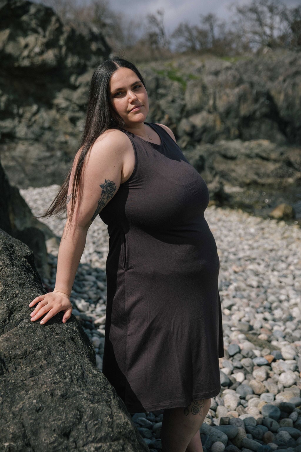 Dress |  Sybil is wearing size 2XLarge, height 5.6"