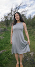 Dress | Esther is wearing size Medium, height 5.5"