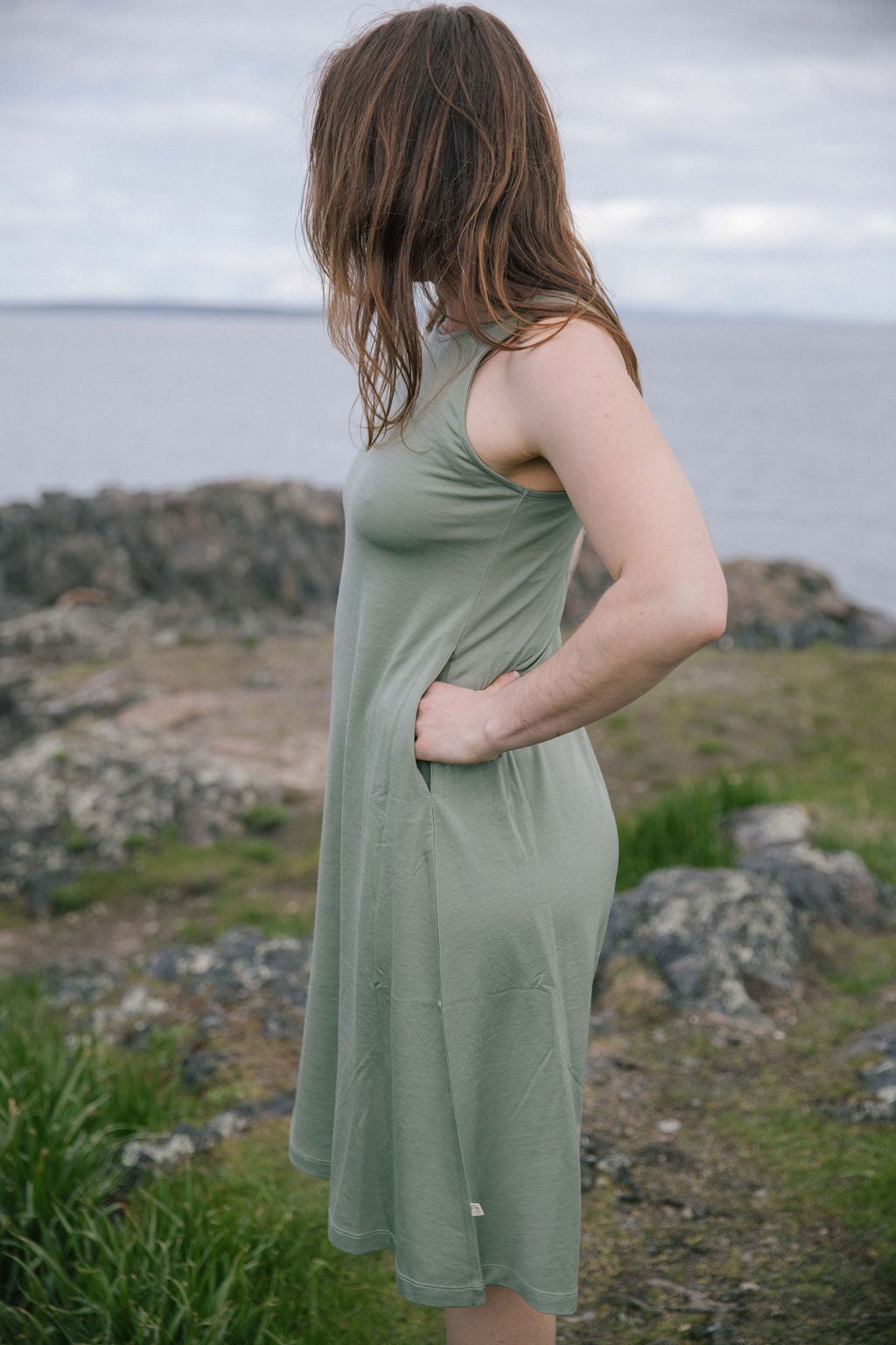 Dress | Katrina is wearing size Medium, height 5.9"