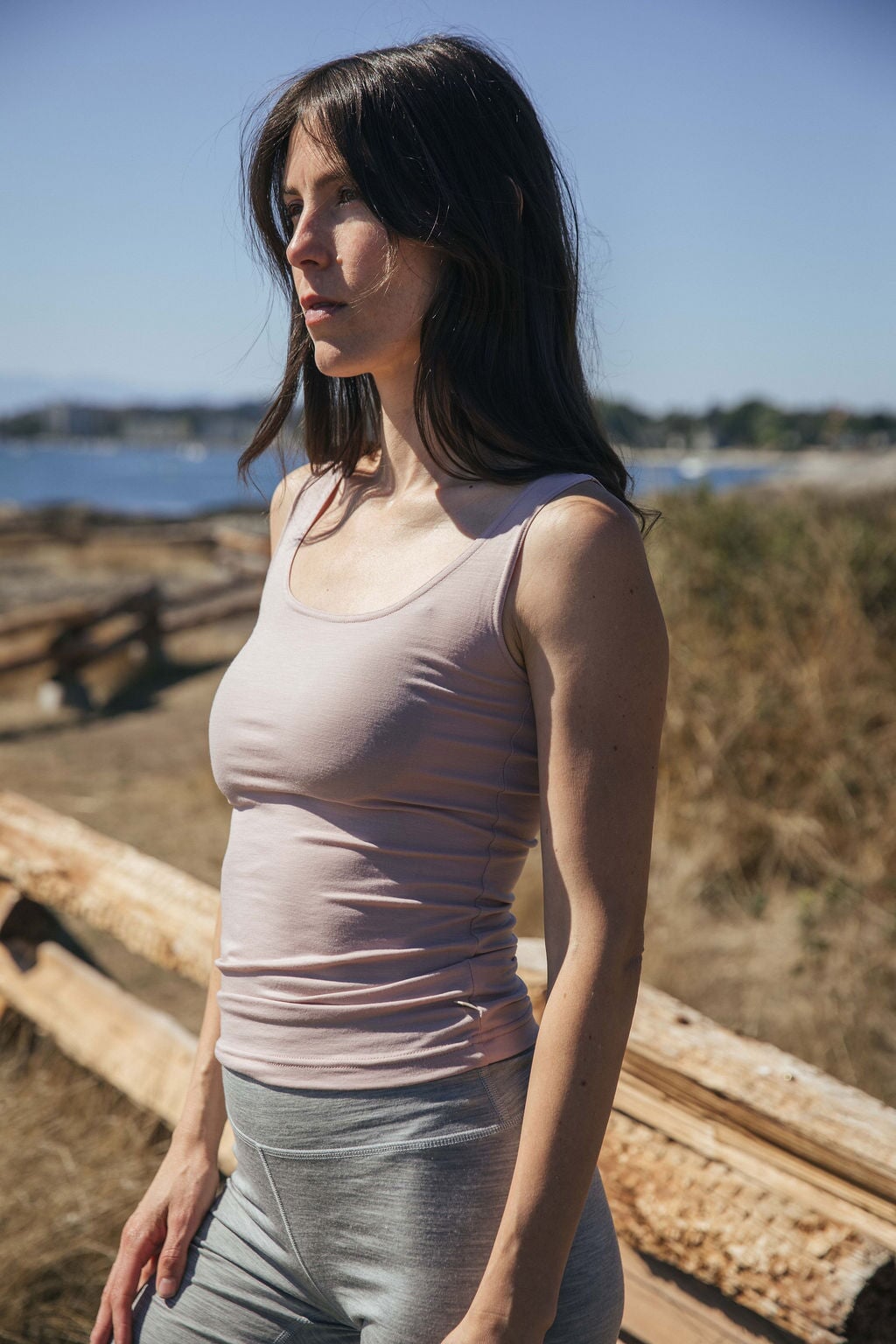 Long Crop | Stela is wearing size XSmall