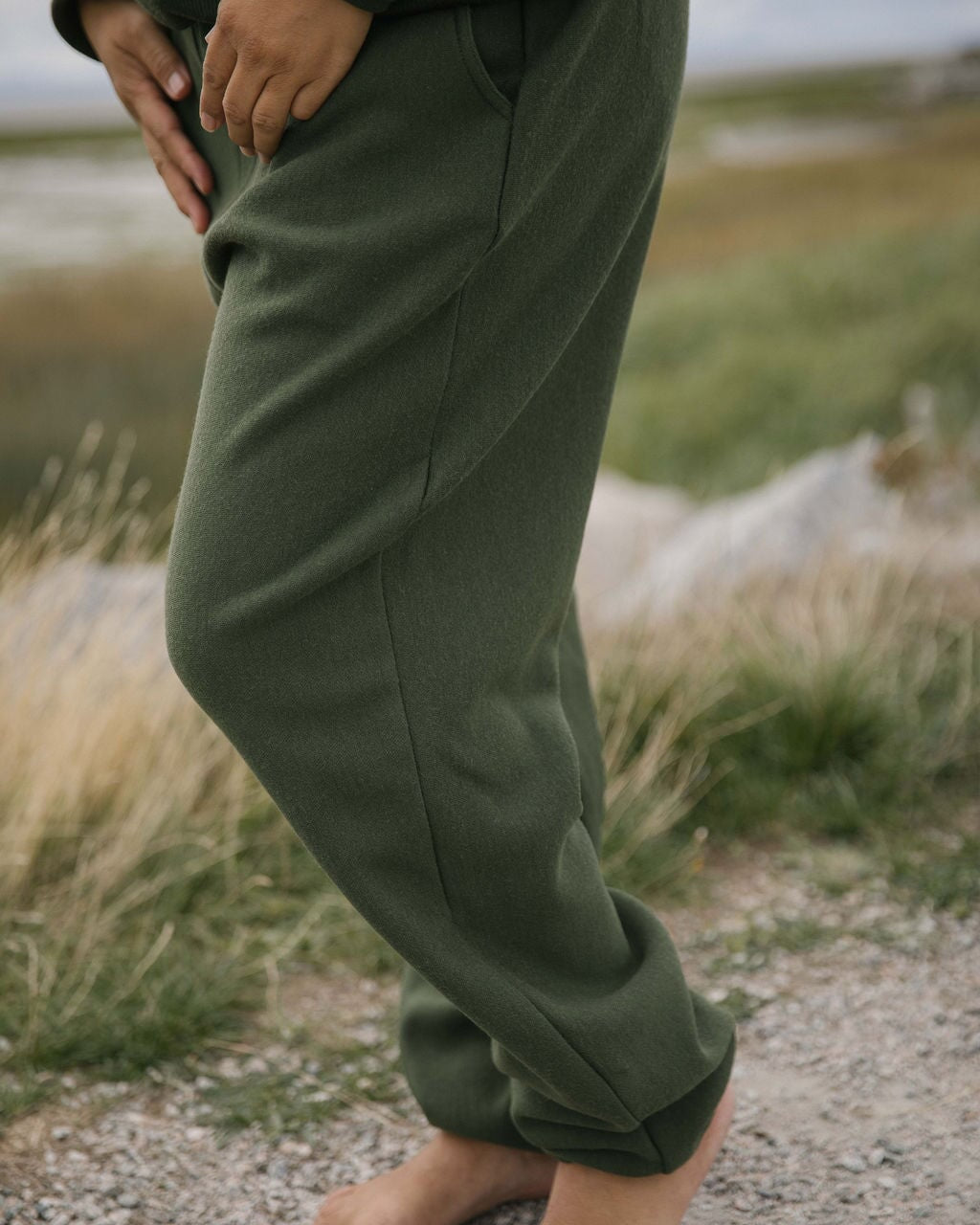 Classic Sweatpants | Model is wearing size Large, height 5.4"