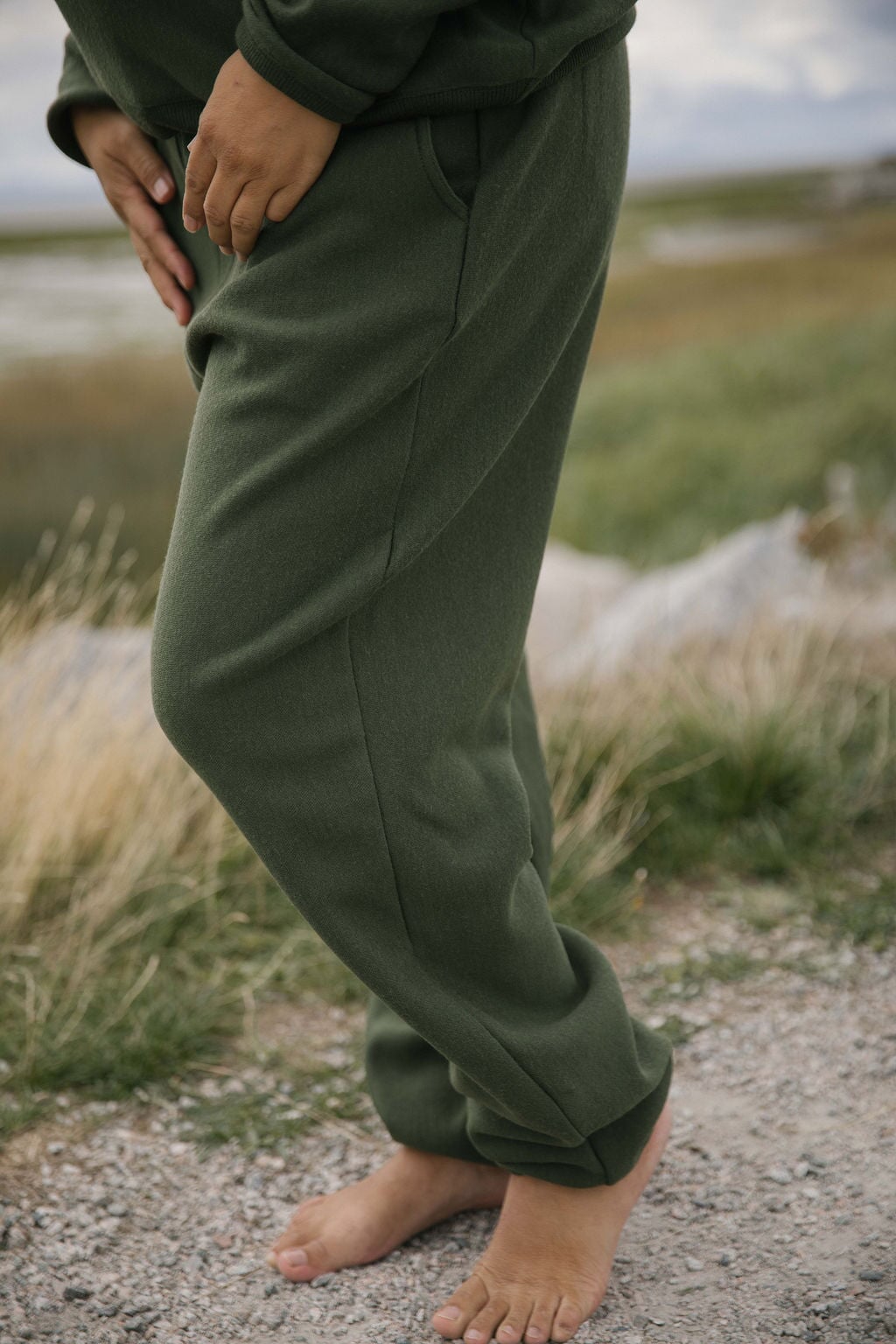 Classic Sweatpants | Model is wearing size Large, height 5.4"