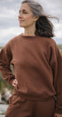 Merino Crew Sweatshirt | Model is wearing size Medium, height 5.9"