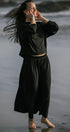 Maxi Skirt | Model is wearing size Small, height 5.5"
