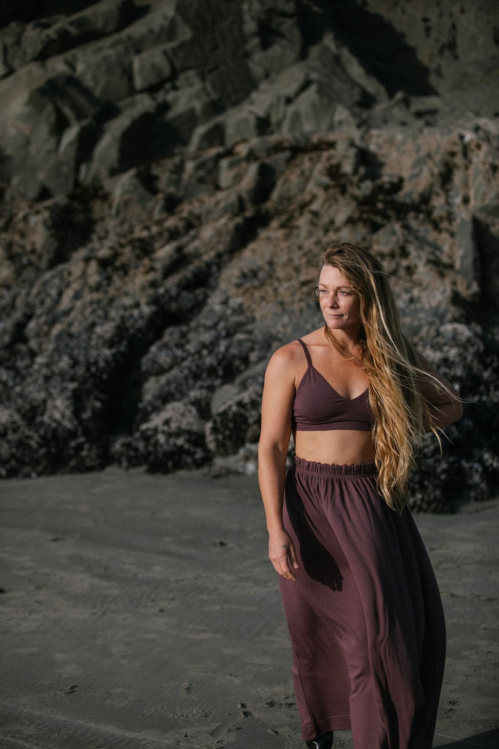 Maxi Skirt | Model is wearing size Small, height 5.5"
