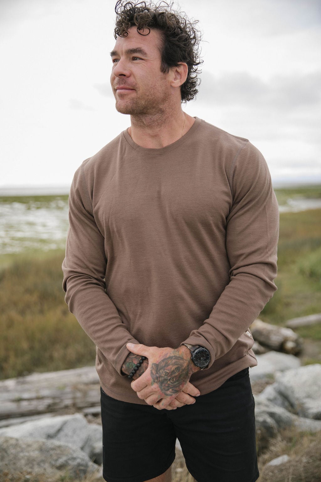 Merino Interlock Men's Fit Thermal Top