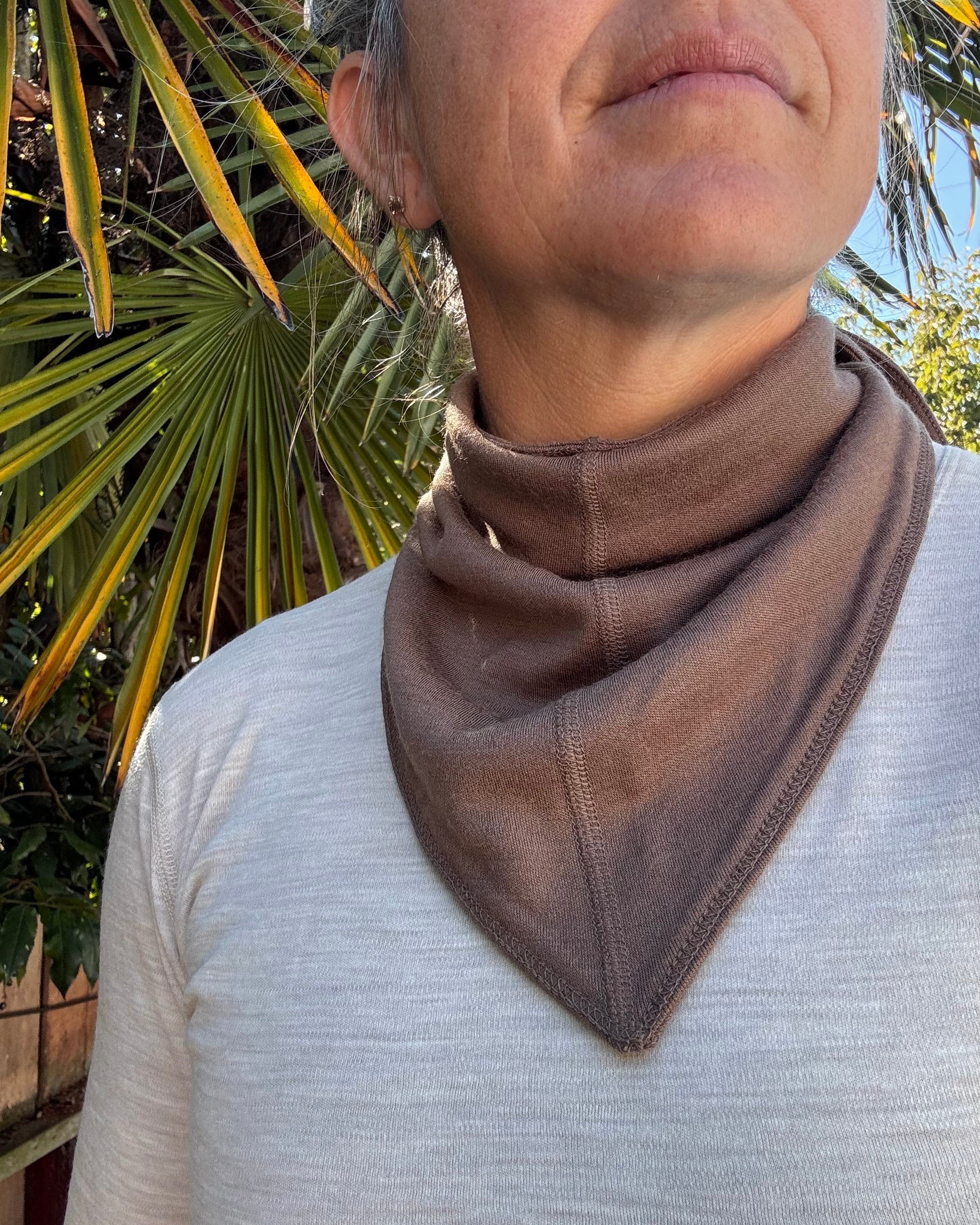 Merino Interlock Neck Tie