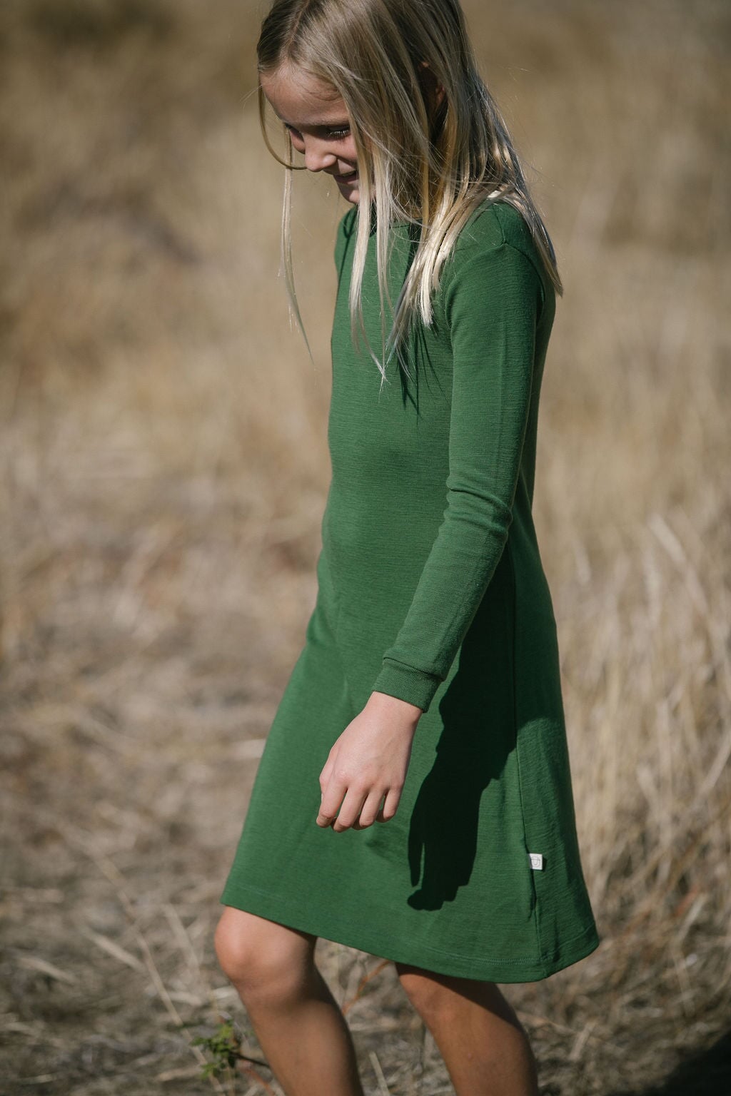 Merino Kids Long Sleeve Dress