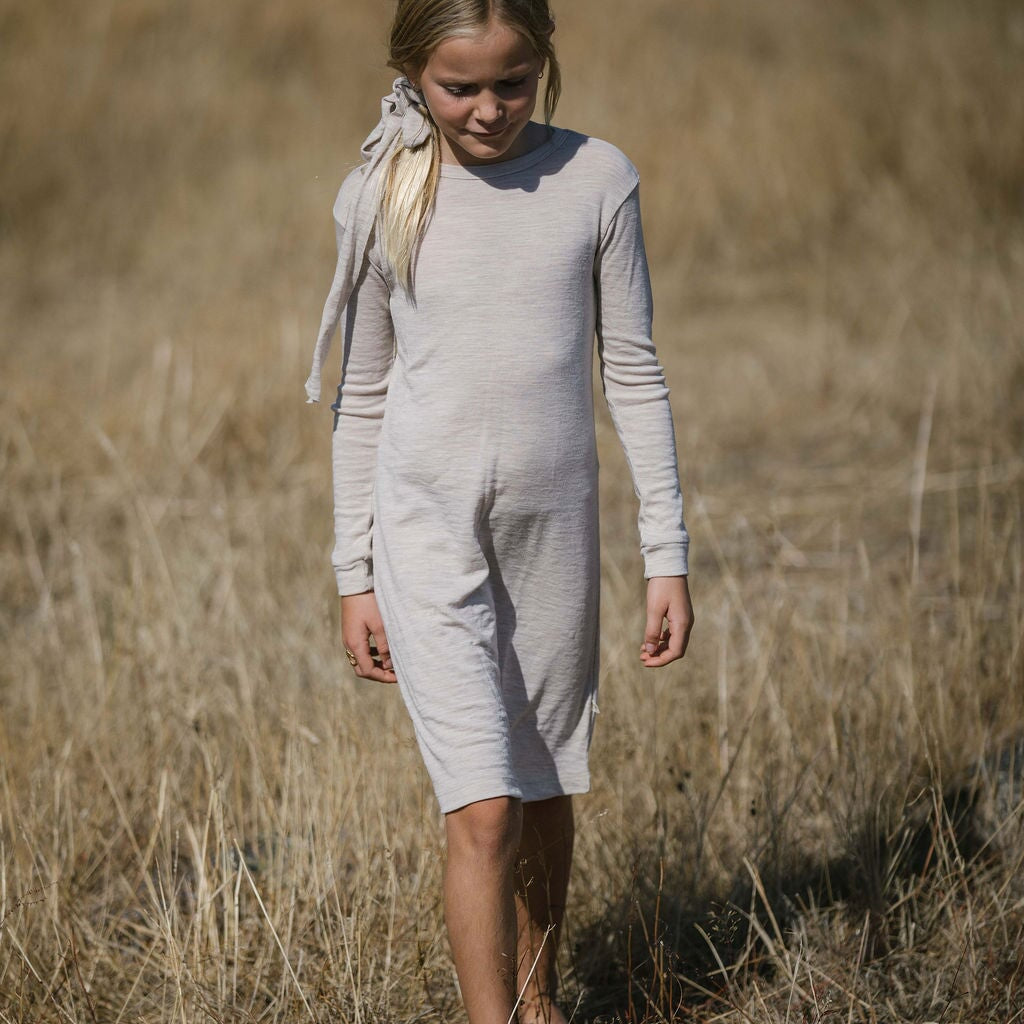 Merino Kids Long Sleeve Dress