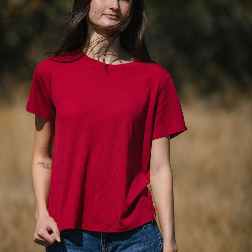Merino Long Boxy T-shirt