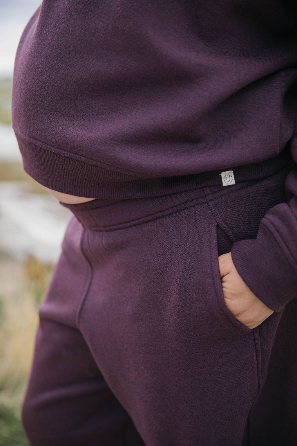 Merino Semi-Barrel Sweatpant