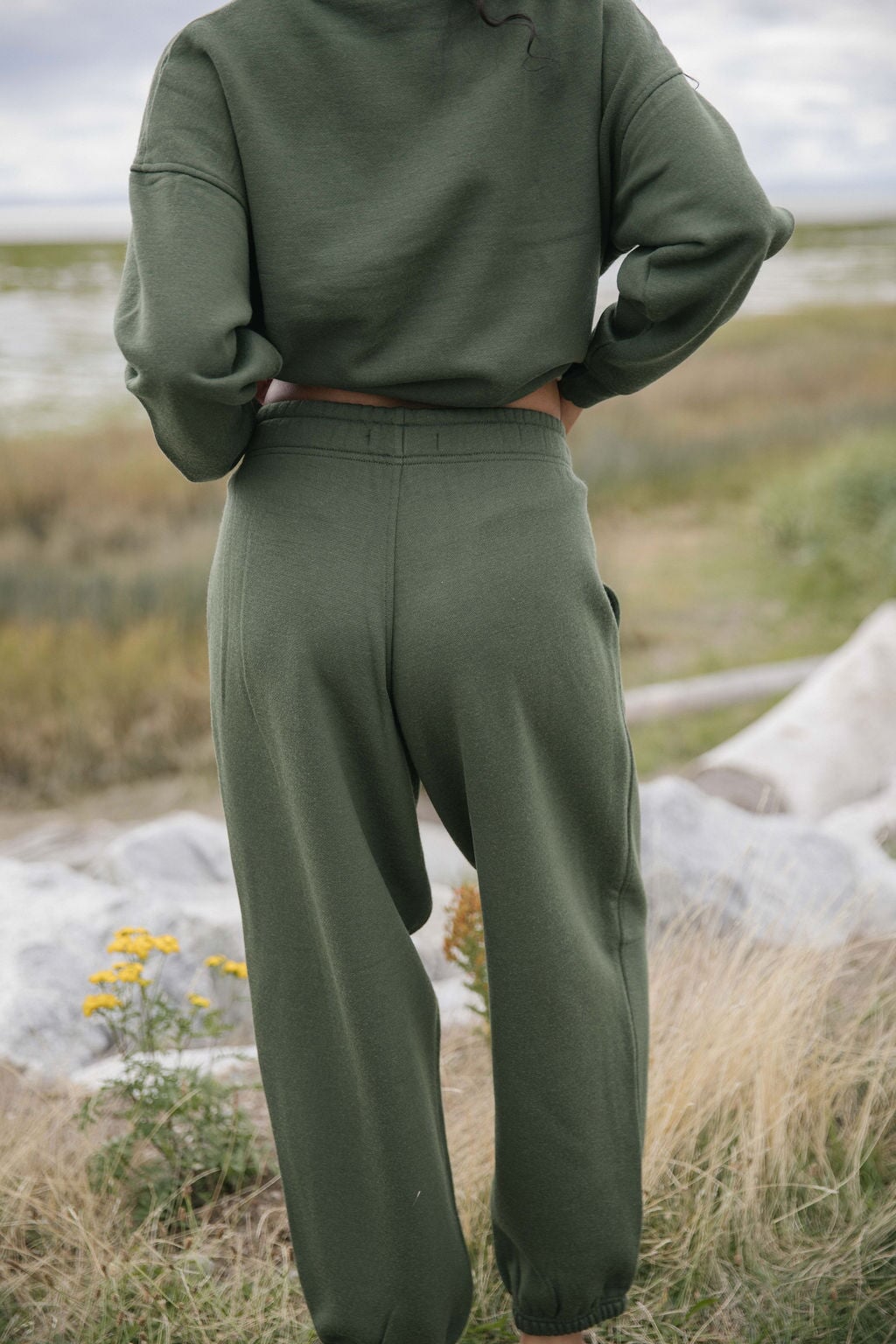Merino Semi-Barrel Sweatpant