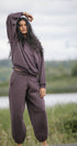 Semi-Barrel Sweatpants | Model is wearing size XS, height 5.4"