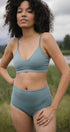 Triangle Bralette | Model wearing size Small