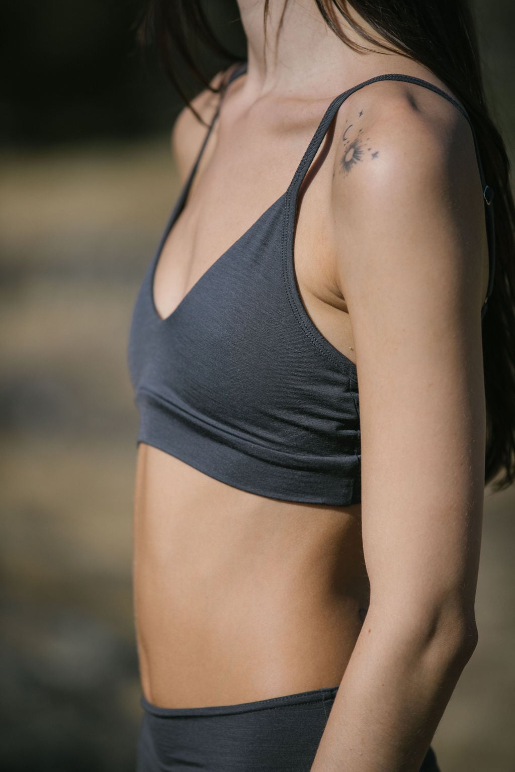 Triangle Bralette | Model wearing size XSmall