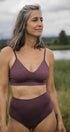 Triangle Bralette | Model wearing size Medium