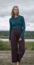 Wide Leg Lounge Pants | Model is wearing size Medium, height 5.11"