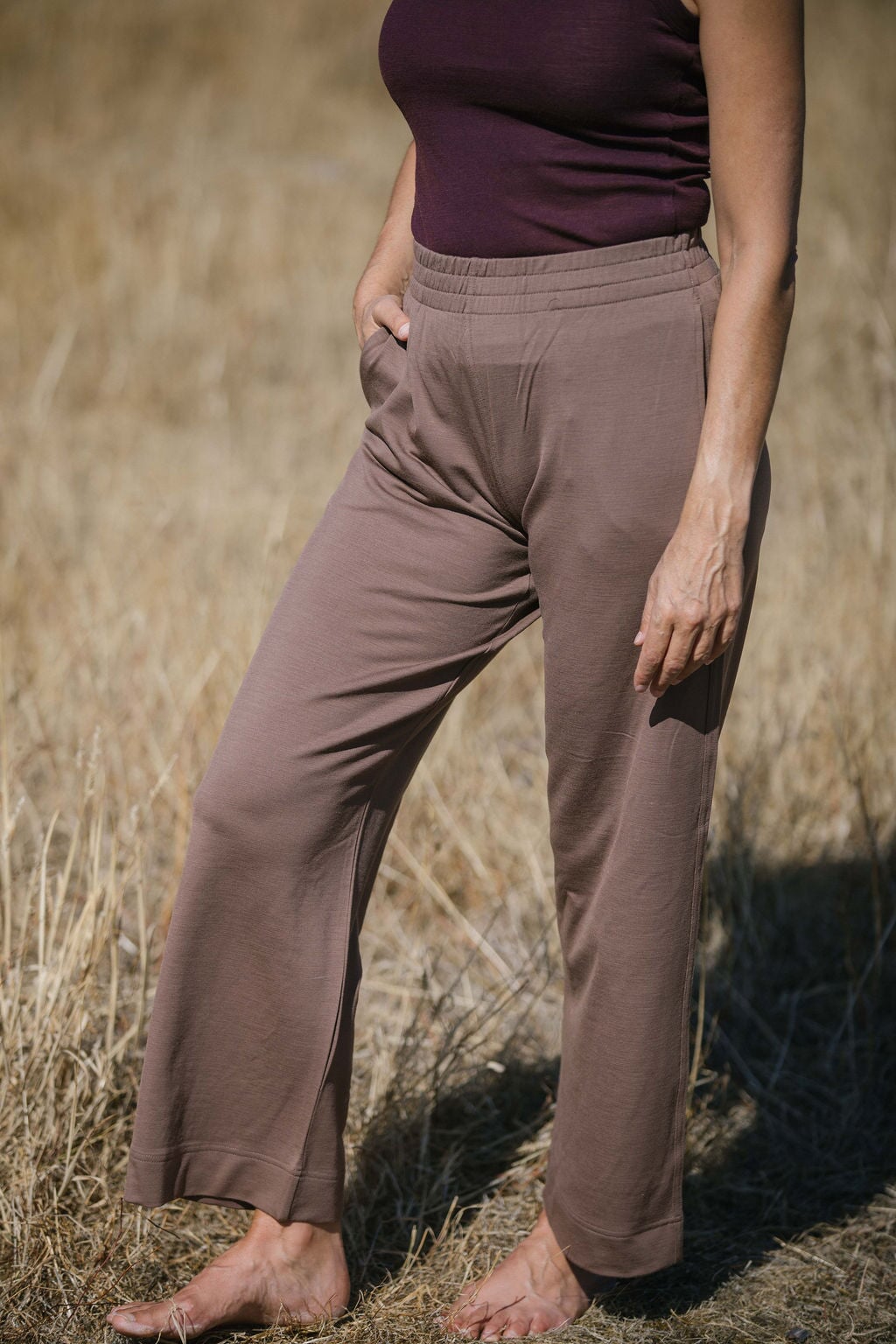 Lounge Pants | Model wearing XS, height 5.6"