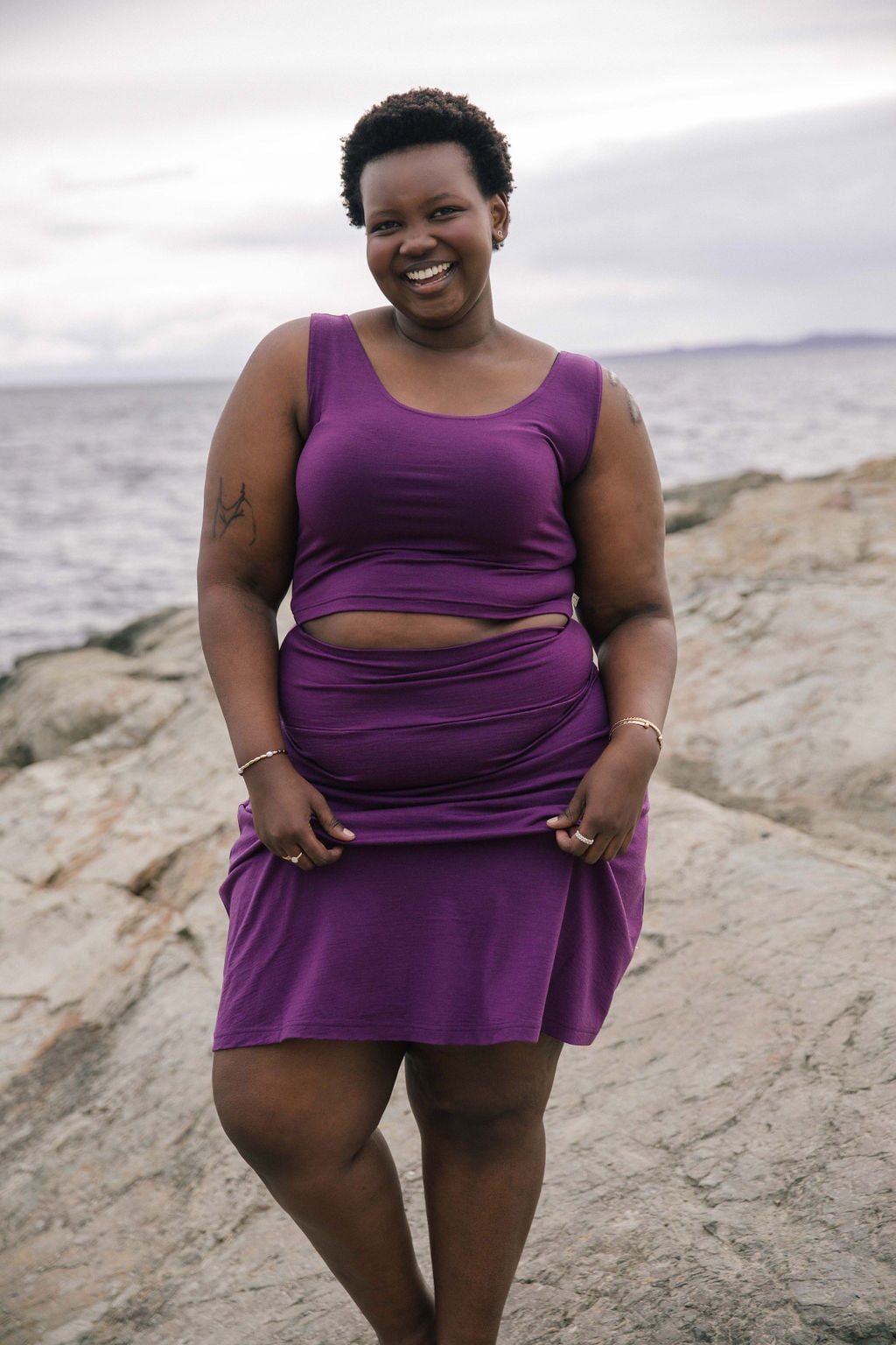 Skirt | Princess is wearing size 2Xlarge, height is 5.9"