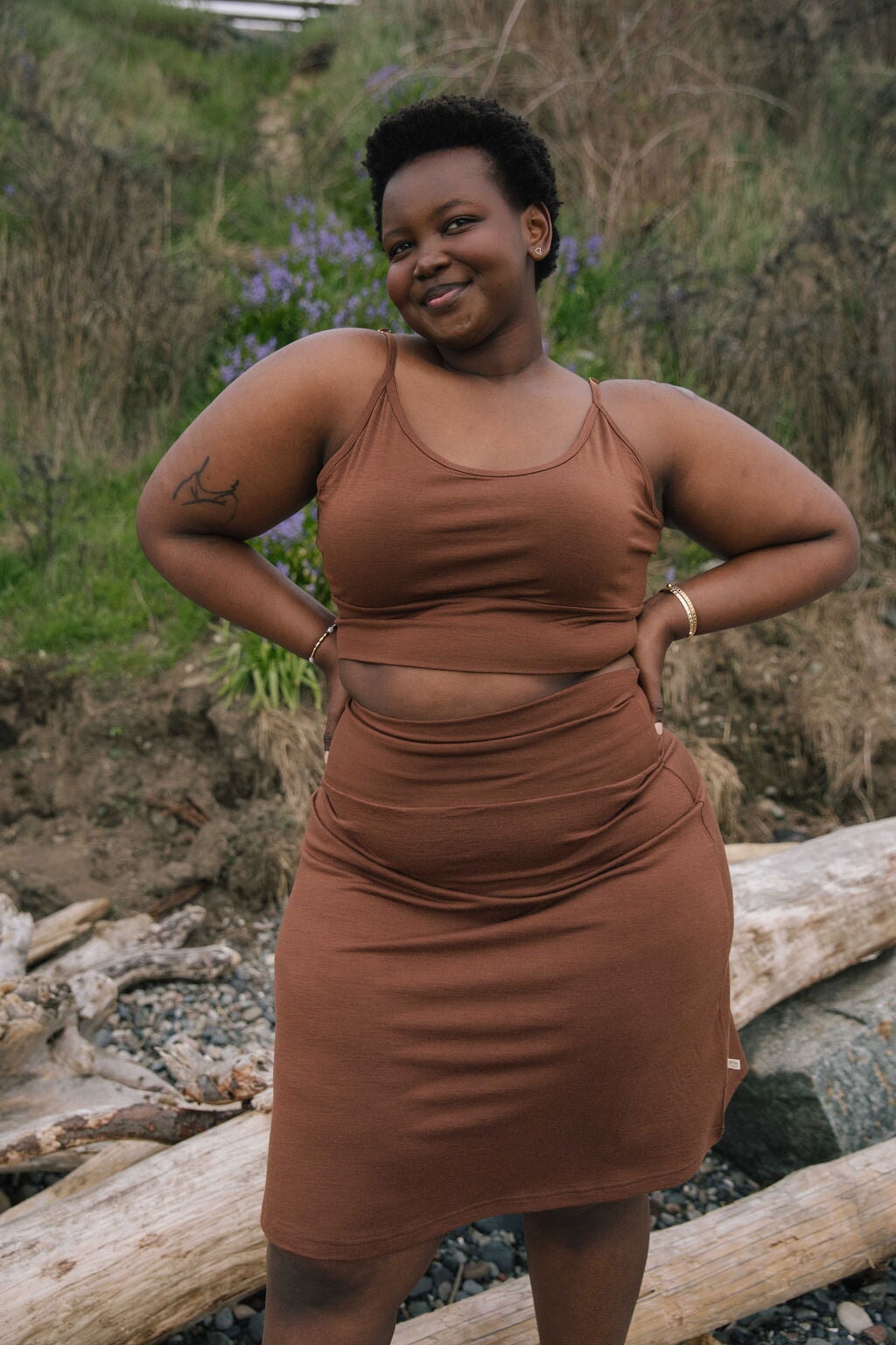 Skirt | Princess is wearing size 2Xlarge, height is 5.9"