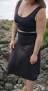 Skirt | Norah is wearing size Medium, height is 5.6"