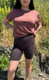 Pocket Bike Shorts | Esther is wearing size Medium, height is 5.5"