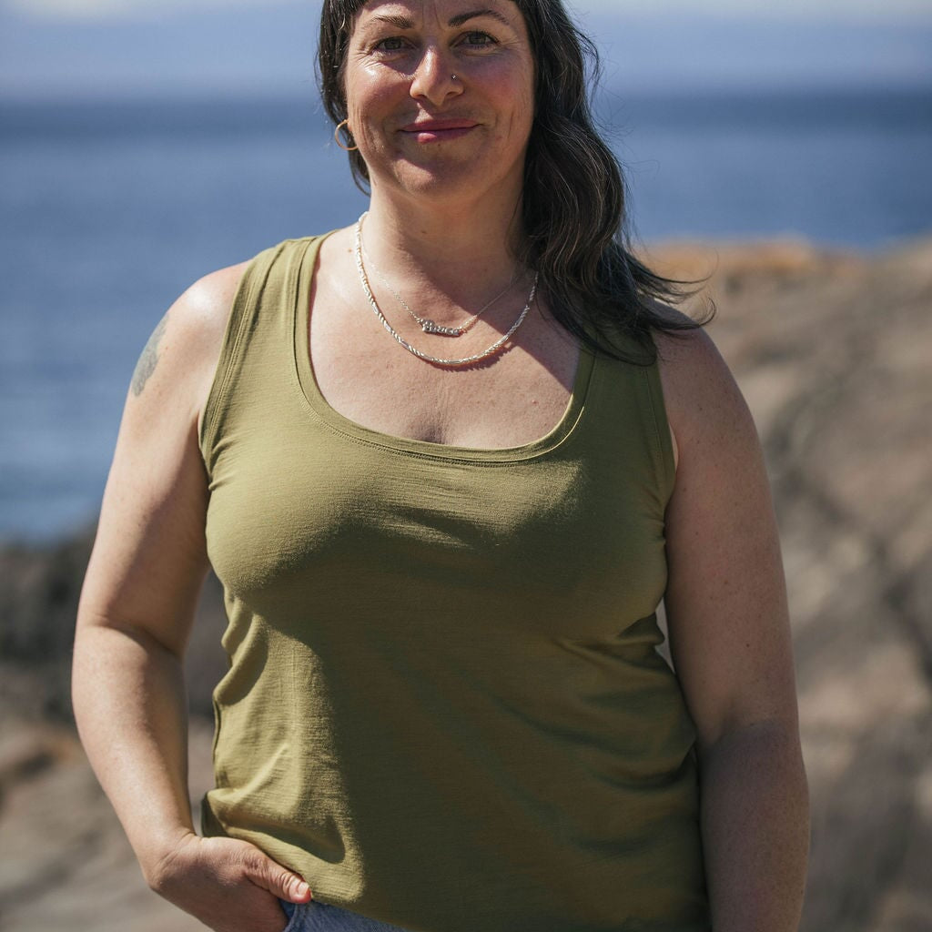 Merino Relaxed Tank Top