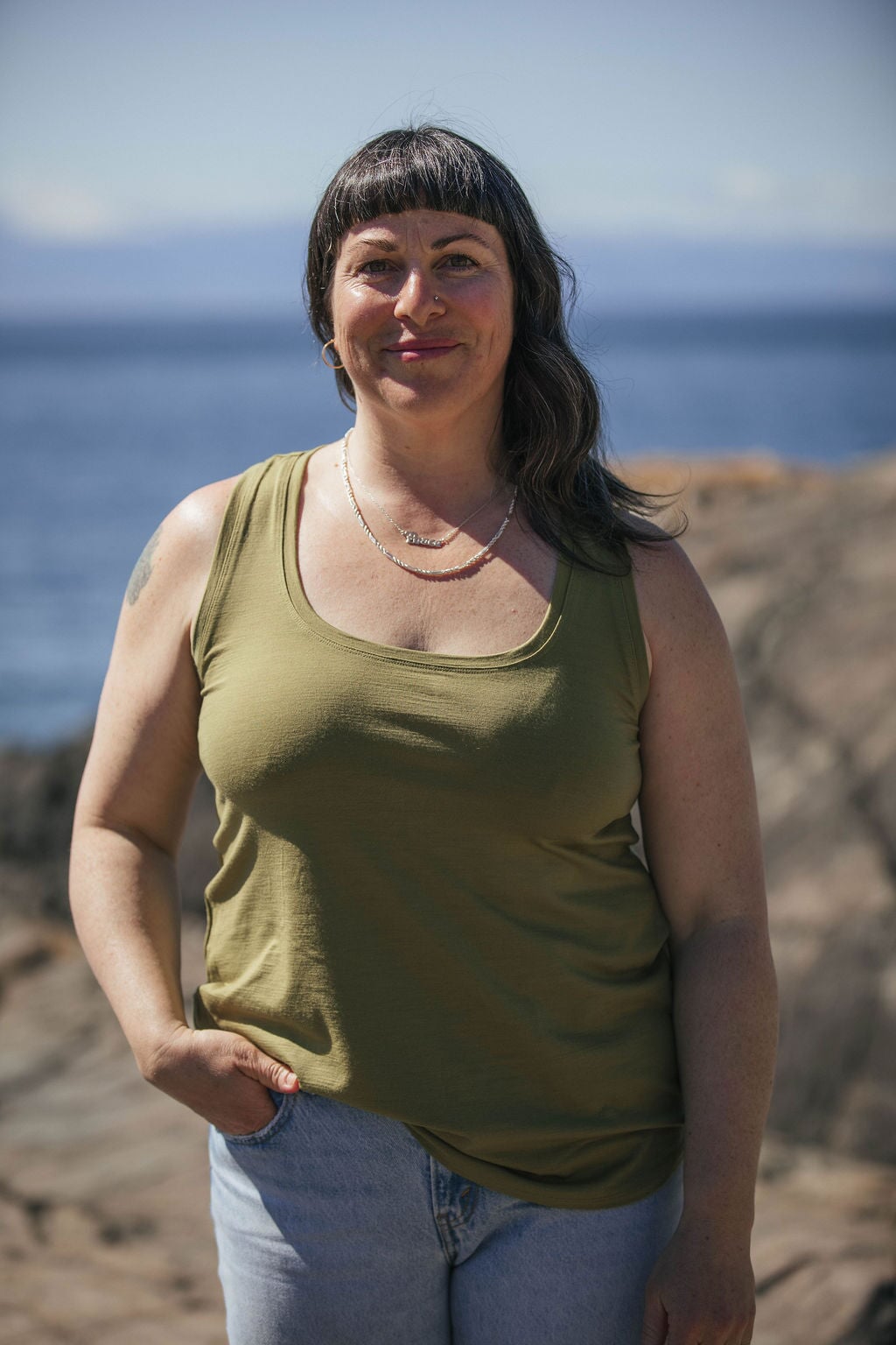 Merino Relaxed Tank Top