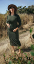 Rib Crew | Norah is wearing size Large, height 5.6"