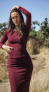 Rib Crew | Stela is wearing size XSmall, height 5.7"