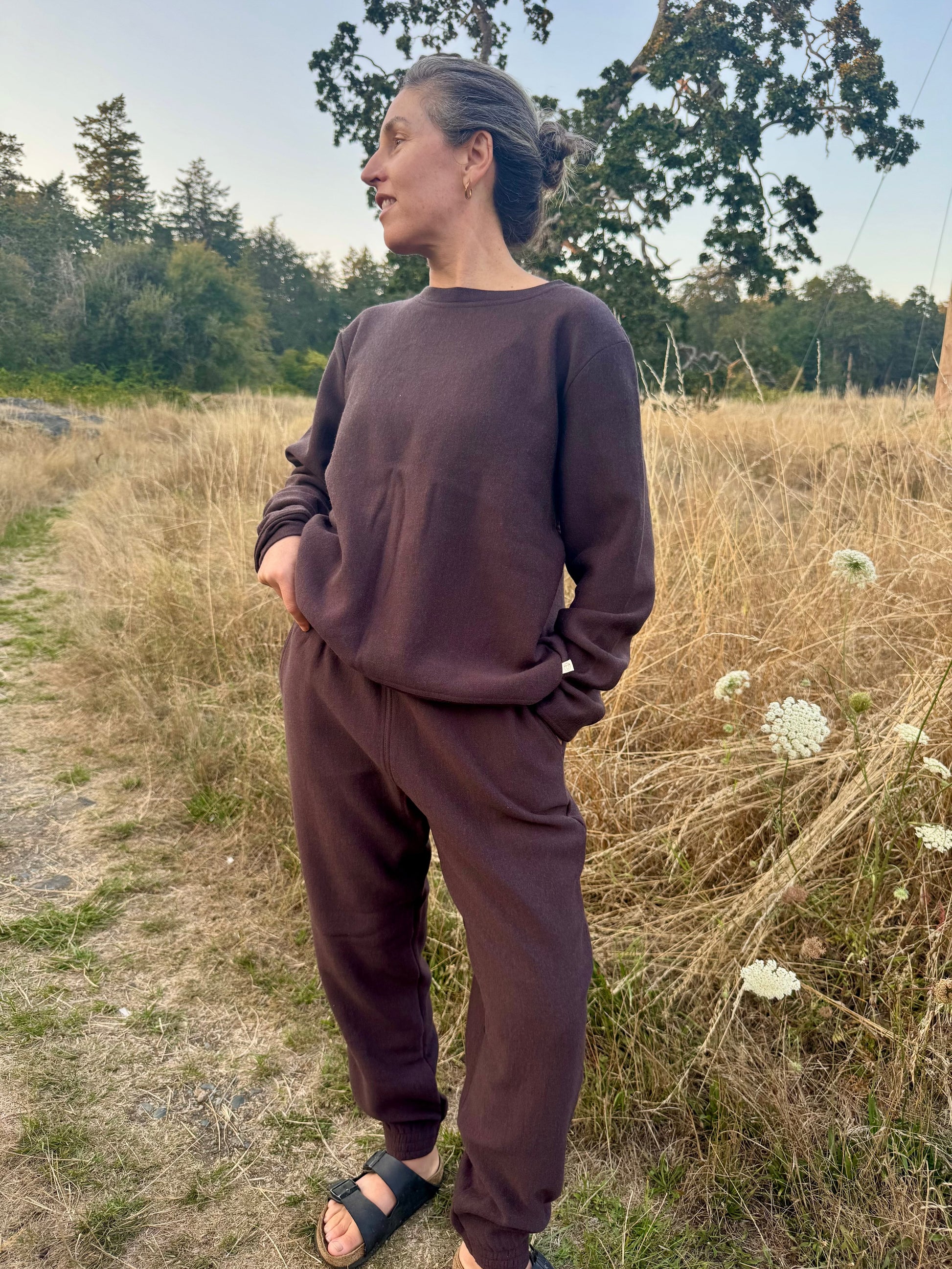 Sweatpants | Dorian is wearing size Small, height 5.4"