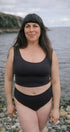 Swim Top | Norah is wearing size Medium, height 5.6"
