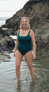 Swimsuit | Krissy is wearing size Medium, height is 5.7"