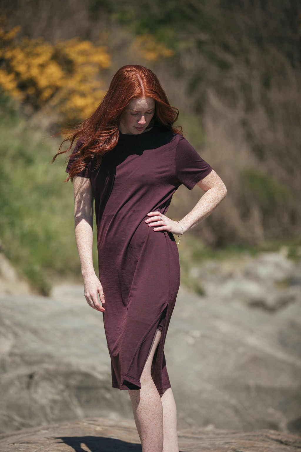T-Shirt Dress | Olivia is wearing size XSmall,  height 5.7"