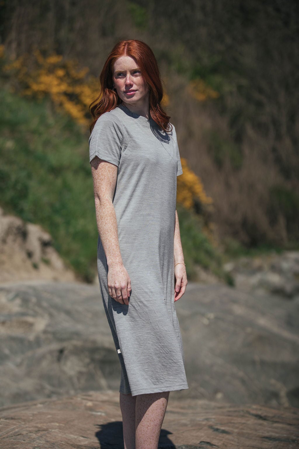 T-Shirt Dress | Olivia is wearing size XSmall,  height 5.7"