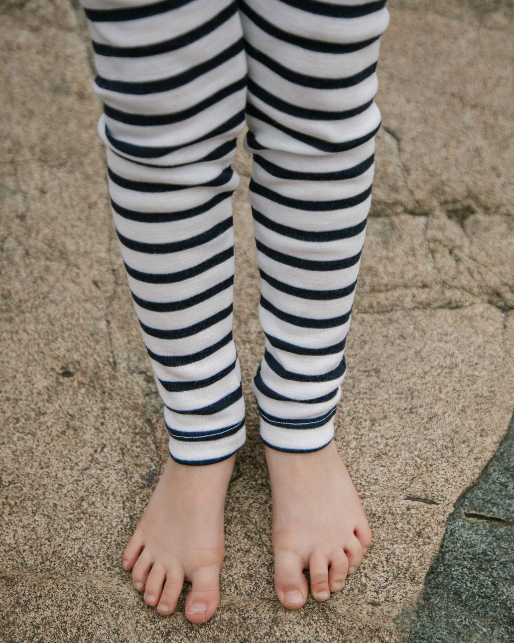 Baby Thermal Bottoms - Stripes