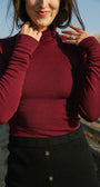 Turtleneck | Claire is wearing XSmall